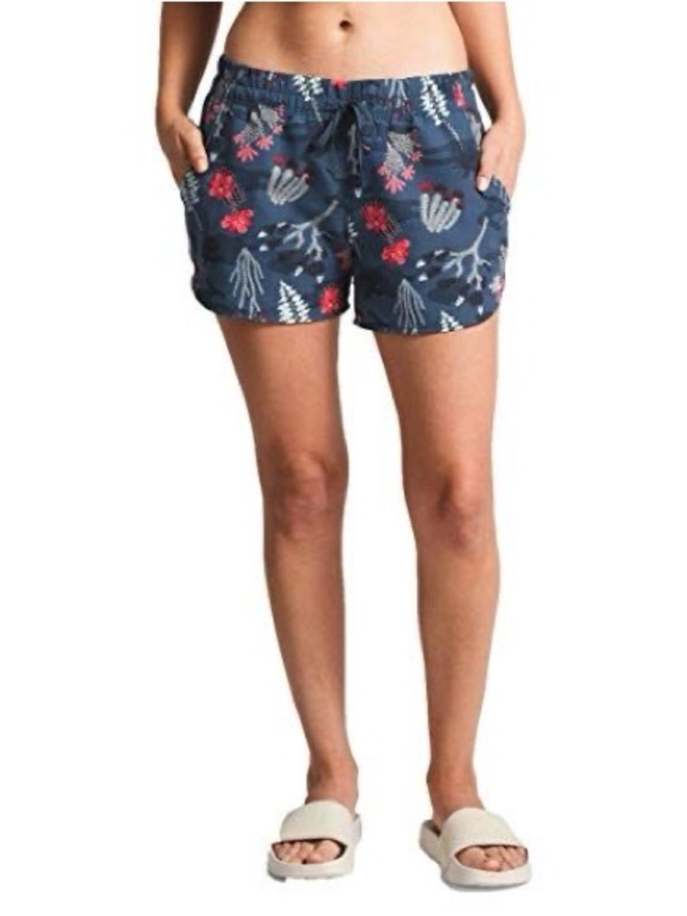 North Face Joshua Tree Print Class V Athletic Shorts